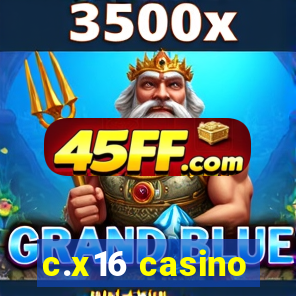 c.x16 casino